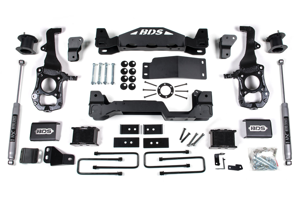 BDS 6" Lift Kit | Ford F150 21-24 4WD 4" Block