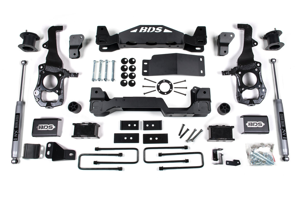 BDS 4" Lift Kit | Ford F150 21-24 4WD 3" Block