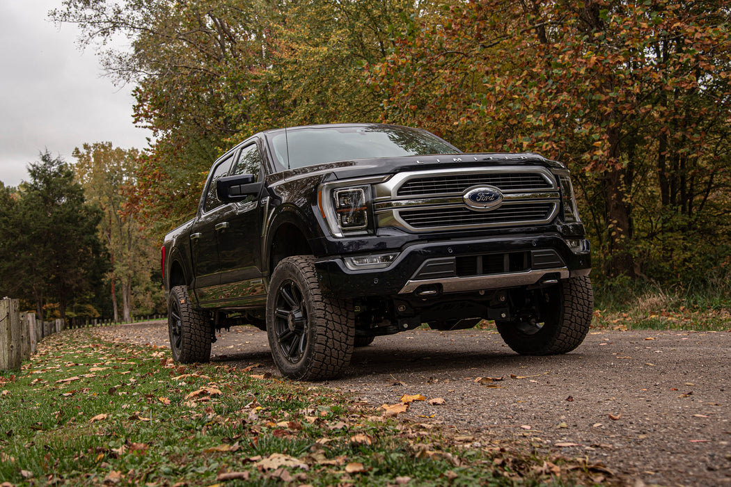 BDS 21-25 Ford F-150 4WD, 4" Suspension Lift Kit, 3" Rear Lift, Block - Fox 2.5 Performance Elite Series C/O, Fox 2.5 Performance Elite Series Rear Shock