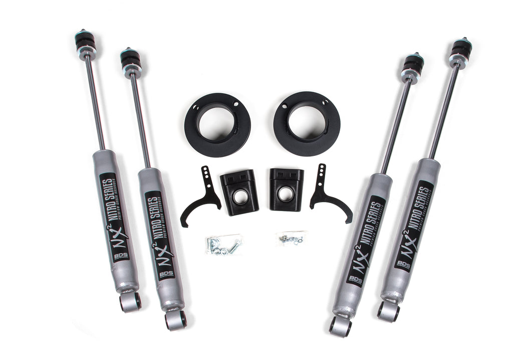 BDS 2" Leveling Kit | Ram 2500 w/ Rear Air Ride 14-24 4WD