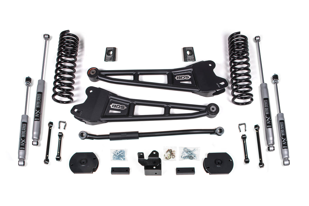 BDS 3" Lift Kit | w/ Radius Arm Ram 2500 19-24 4WD Diesel