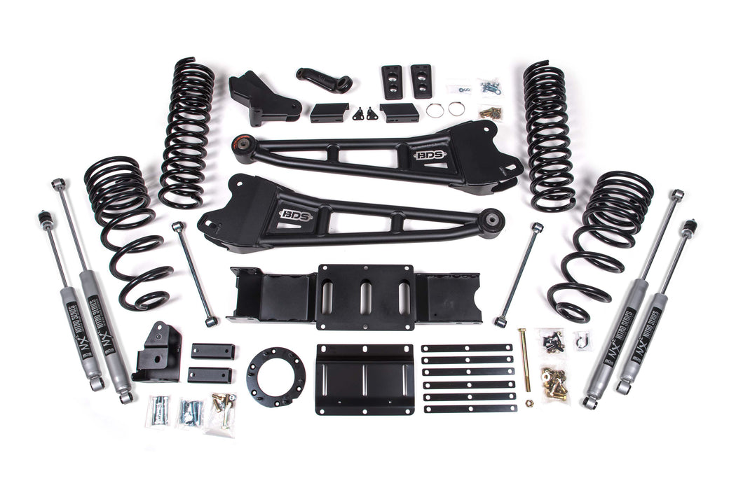 BDS 4" Lift Kit | w/ Radius Arm Ram 2500 19-24 4WD Diesel