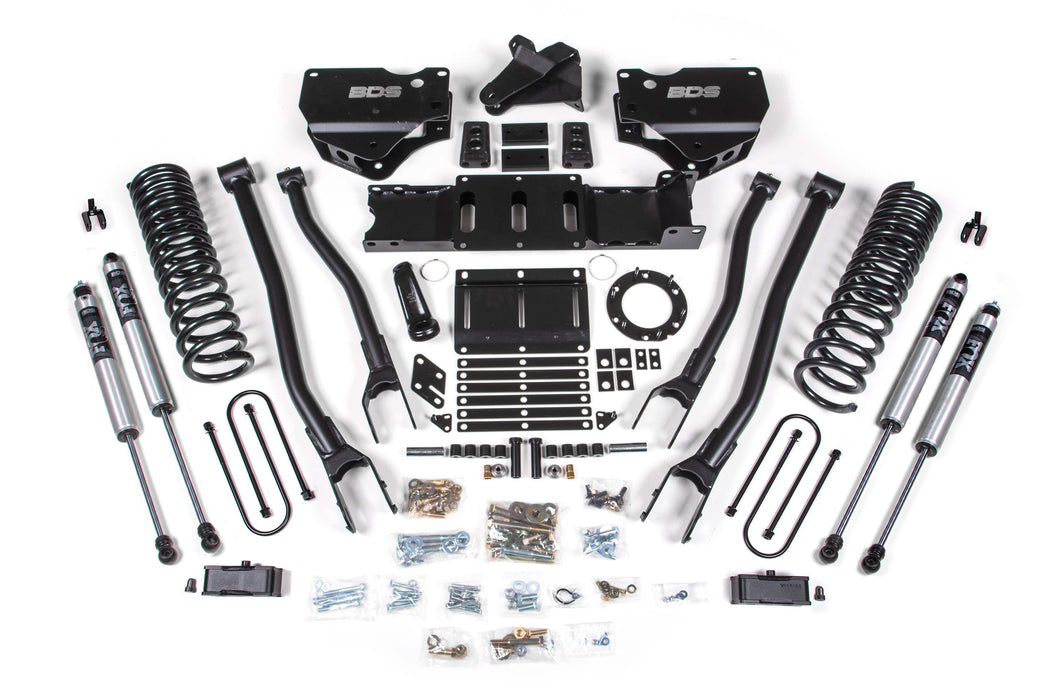 BDS 19-23 Ram 3500 4" 4-Link Diesel - 2" Rear Block w/ overload - 8 Bolt T-Case - NX2 Nitro Series