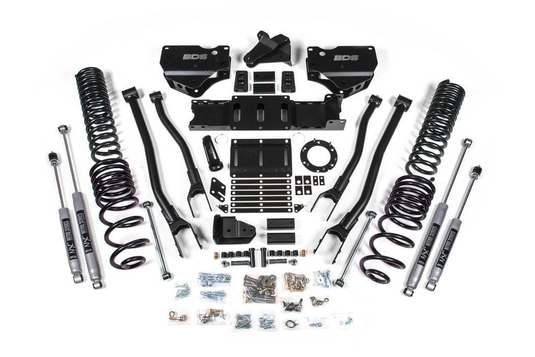 BDS 4" Lift Kit | w/ 4-Link Ram 2500 19-24 4WD Diesel