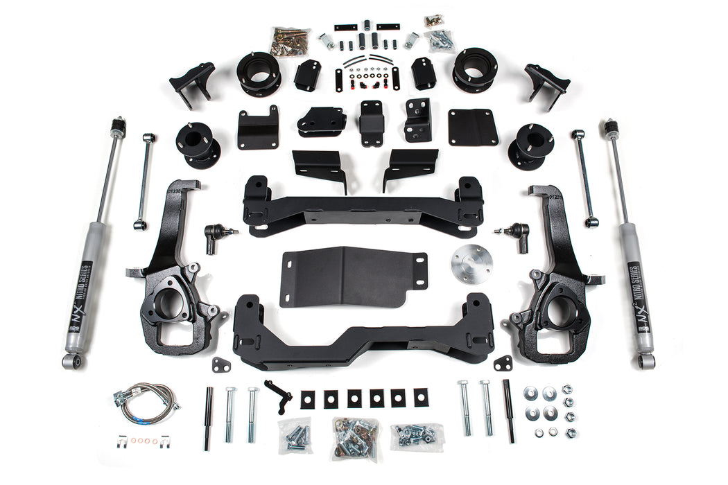 BDS 4" Lift Kit | Ram 1500 w/ Air Ride 19-24 4WD Standard Knuckle