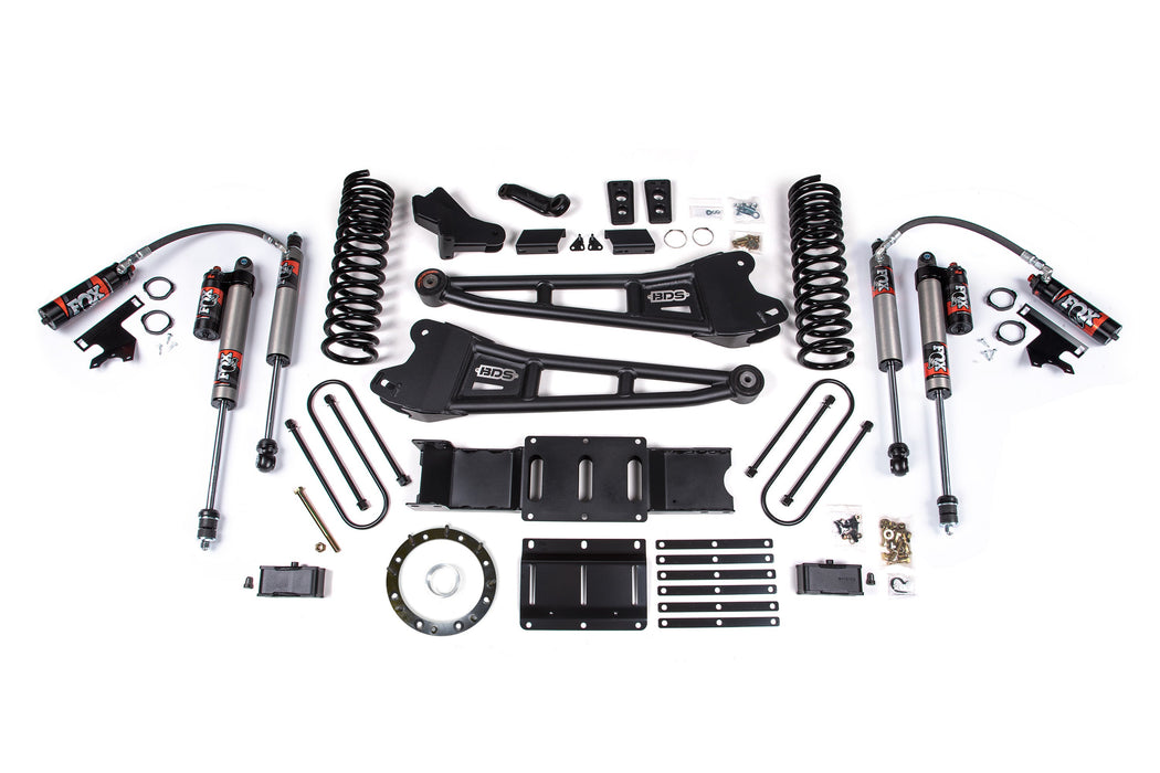BDS 4" Lift Kit | w/ Radius Arm Ram 3500 19-23 4WD Gas Without Factory Rear Overload Leaf