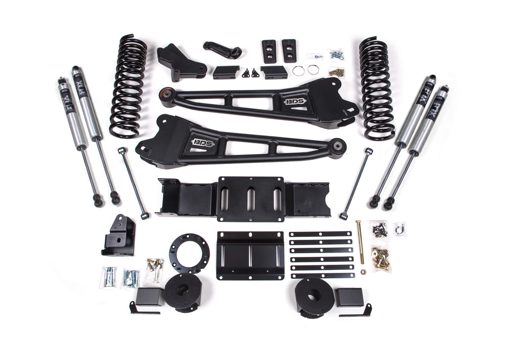 BDS 5.5" Lift Kit | w/ Radius Arm Ram 2500 w/ Rear Air Ride 19-24 4WD Gas