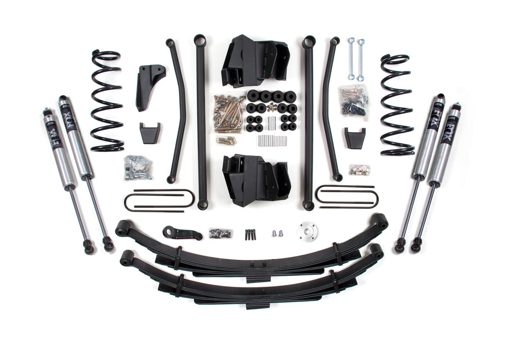 BDS 8" Lift Kit | Long Arm Ram 2500/3500 2008 4WD Diesel Manual Leaf Springs 3.5" Axle