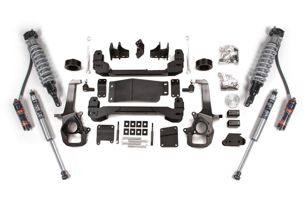 BDS 13-18 Ram 1500/ 2019-2023 1500 Classic 4WD 4" Suspension Lift Kit, 3" Rear Lift, Coil Spring - Fox 2.5 Performance Elite Series C/O, Fox 2.5 Performance Elite Series