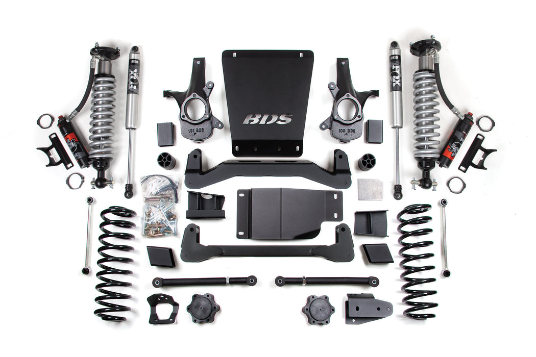 BDS 6" Lift Kit | FOX 2.5 Performance Elite Coil-Over 07-14 Avalanche, Surburban, Tahoe, Yukon 1500 4WD