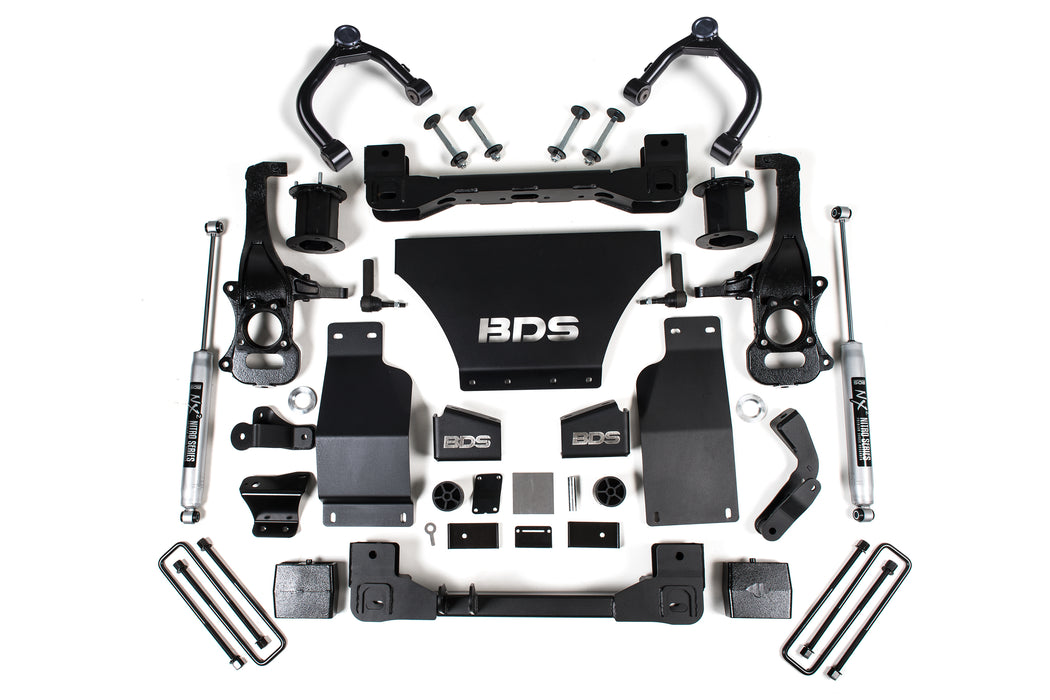 BDS 6" Lift Kit | Silverado/Sierra 1500 19-24 4WD Gas Strut Spacer