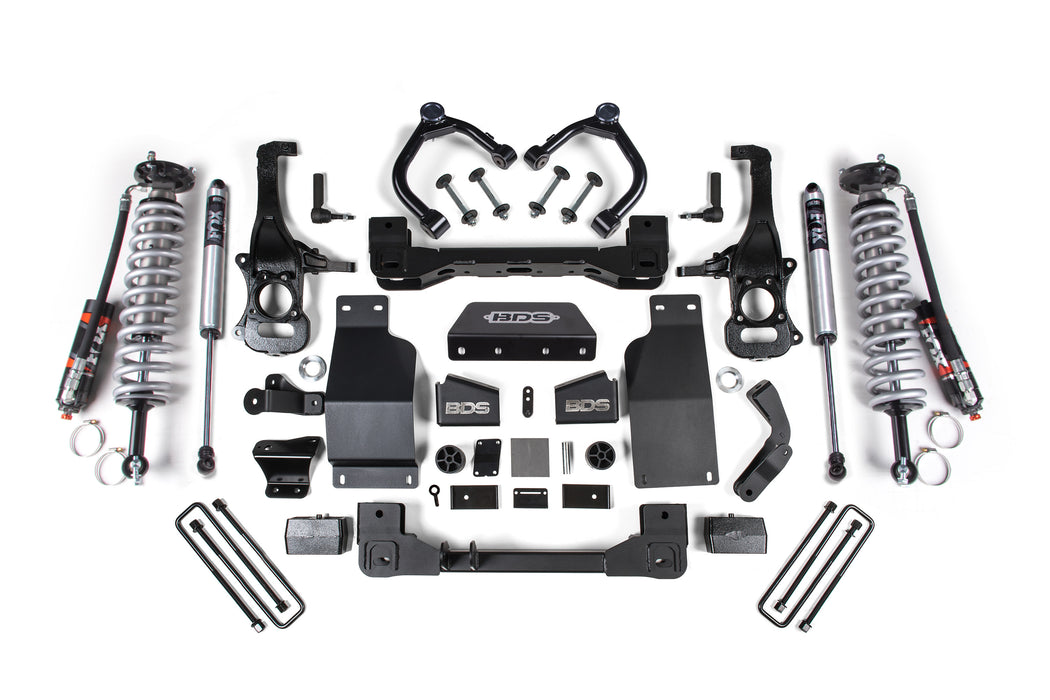 BDS 4" Lift Kit | Coil-Over Silverado/Sierra 1500 19-24 4WD Diesel