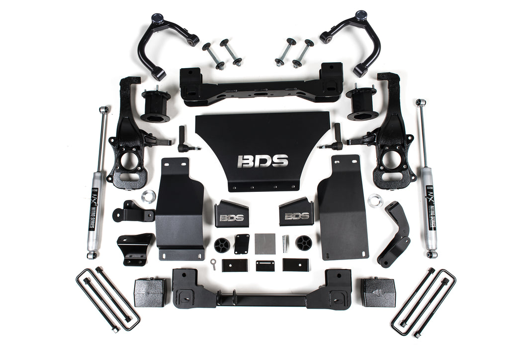 BDS 4" Lift Kit | Chevy Trail Boss or GMC AT4 1500 19-24 4WD Gas