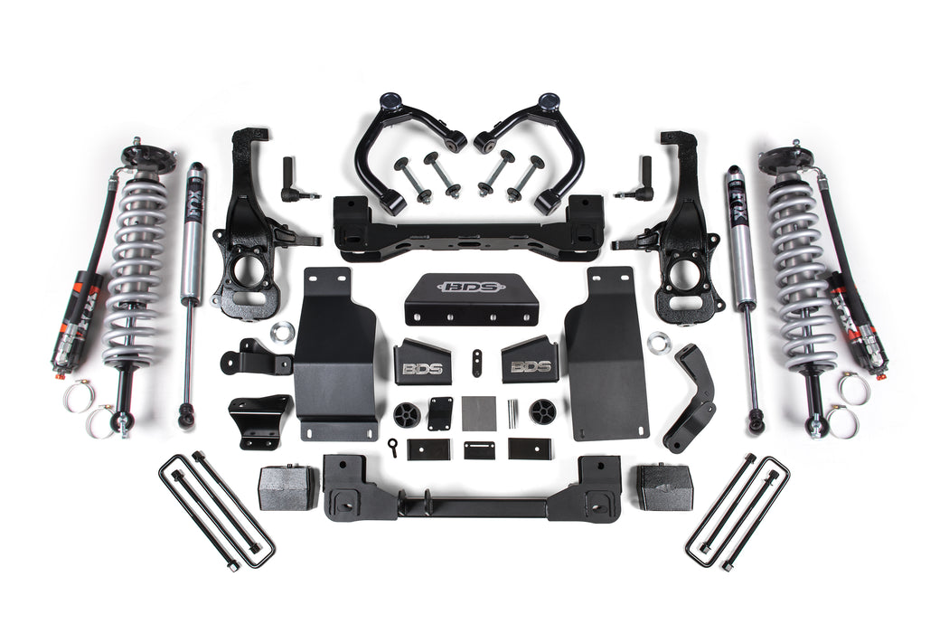 BDS 4" Lift Kit | Coil-Over Chevy Trail Boss or GMC AT4 1500 19-24 4WD Gas