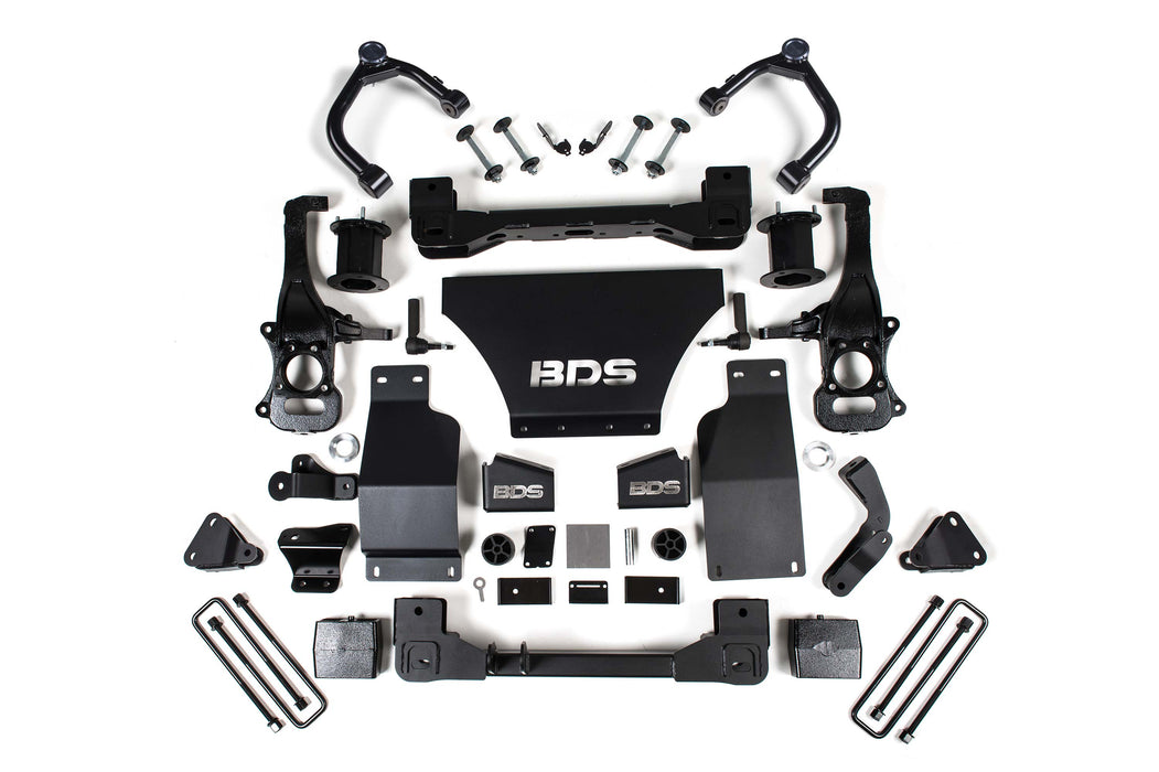 BDS 6" Lift Kit | Adaptive Ride Control Only Chevy Silverado High Country or GMC Denali 1500 19-24 4WD