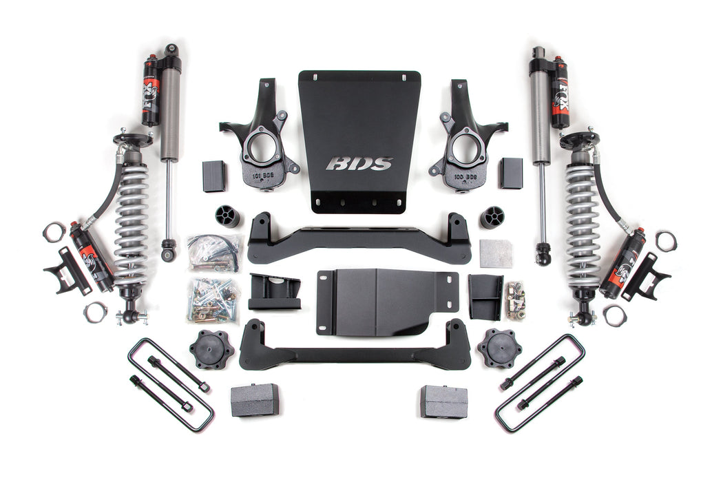 BDS 4" Lift Kit | 5" Coil-Over 07-13 Silverado/Sierra 1500