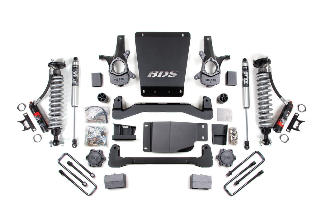 BDS 4" Lift Kit | 5" Coil-Over 07-13 Silverado/Sierra 1500