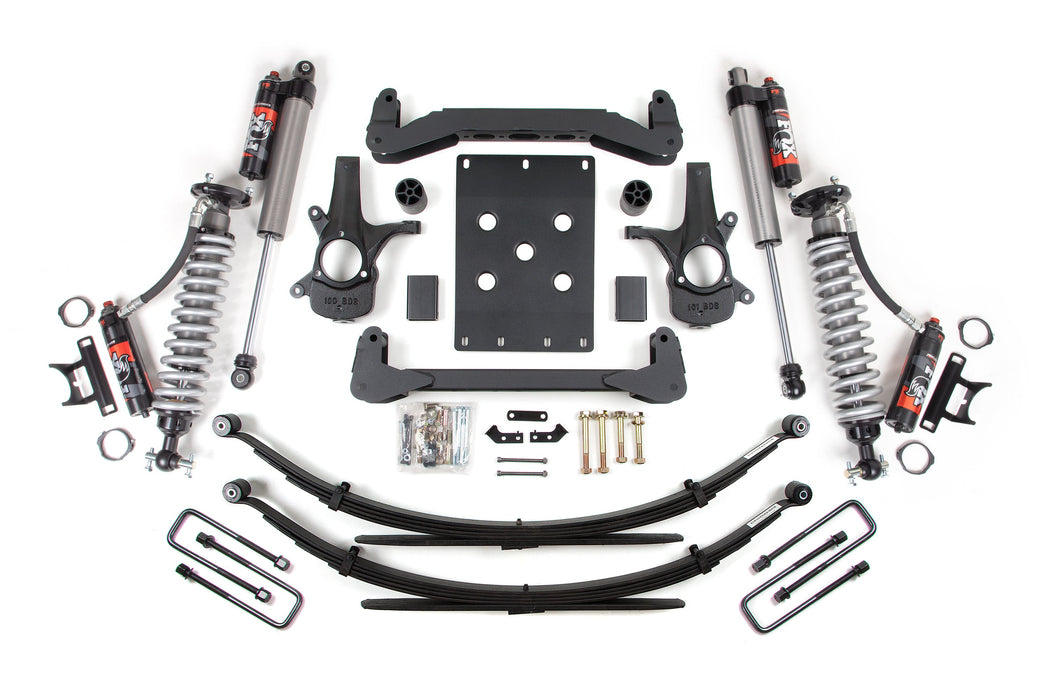 BDS 4" Lift Kit | Leaf Springs Coil-Over 07-13 Silverado/Sierra 1500