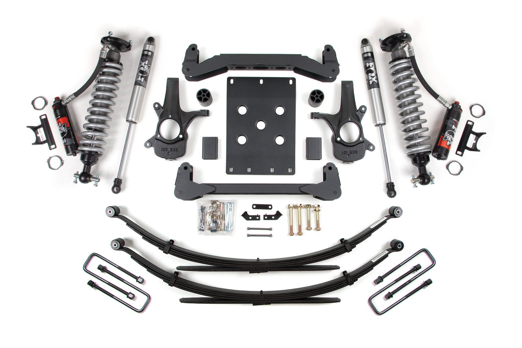 BDS 4" Lift Kit | Leaf Springs Coil-Over 07-13 Silverado/Sierra 1500