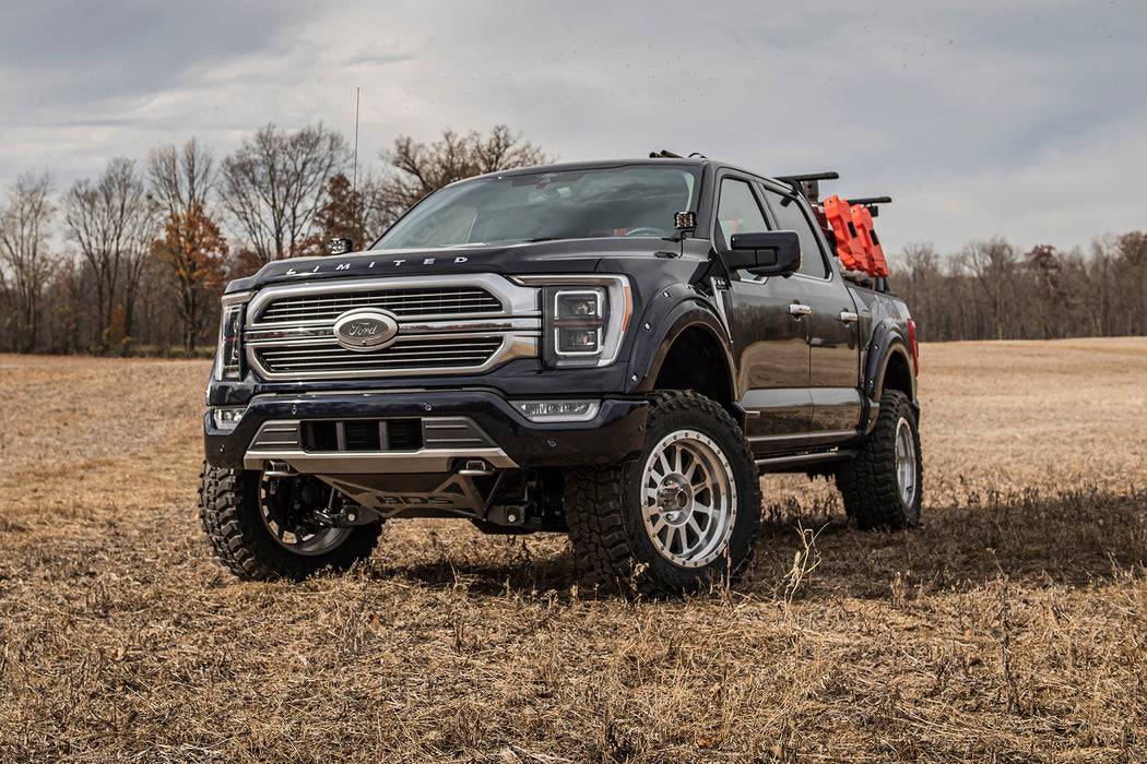 BDS 21-24 Ford F-150 4WD 6" Suspension Lift Kit, 4" Rear Lift, Blo2021-2022 Ford F-150 4WD 6" Suspension Lift Kit, 4" Rear Lift, Block - Fox 2.5 Performance Elite Series C/O Front, Fox 2.0 IFP Performance Series Rear
