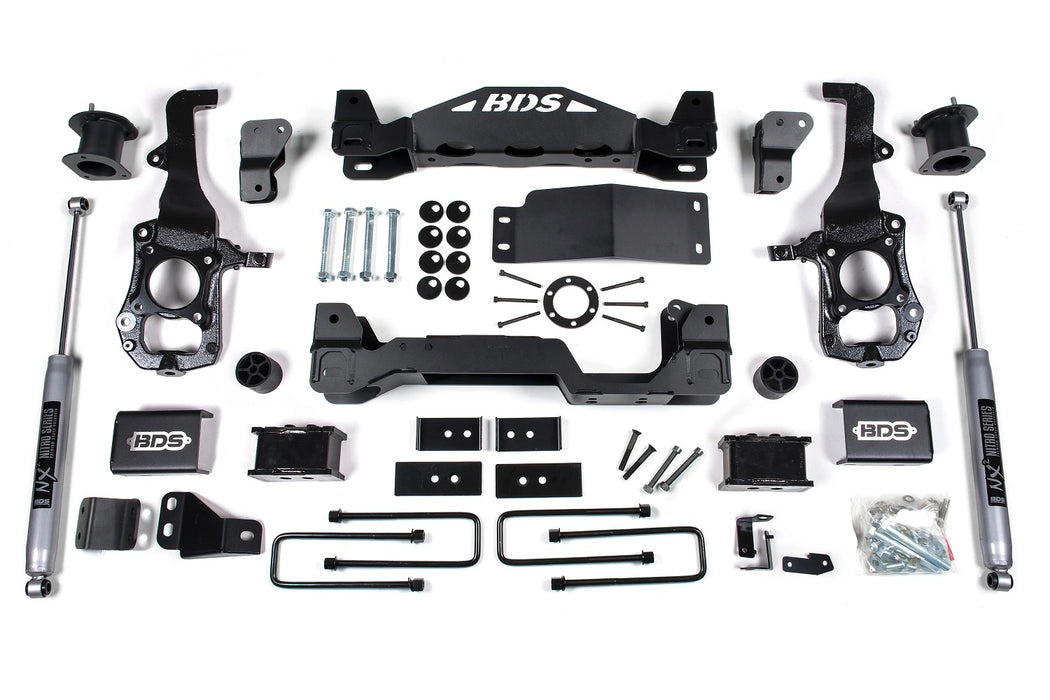 BDS 6" Lift Kit | Ford F150 21-24 4WD 4" Block