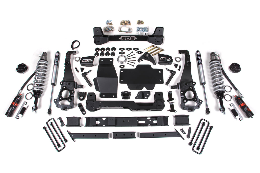 BDS 6" Lift Kit | FOX 2.5 Coil-Over Ford Ranger 19-23 4WD Cast Steel Knuckle Fox 2.5 Performance