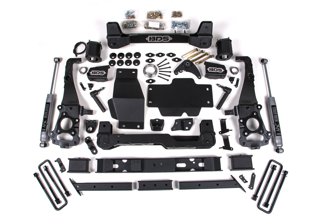 BDS 6" Lift Kit | Ford Ranger 19-23 4WD Cast Steel Knuckle