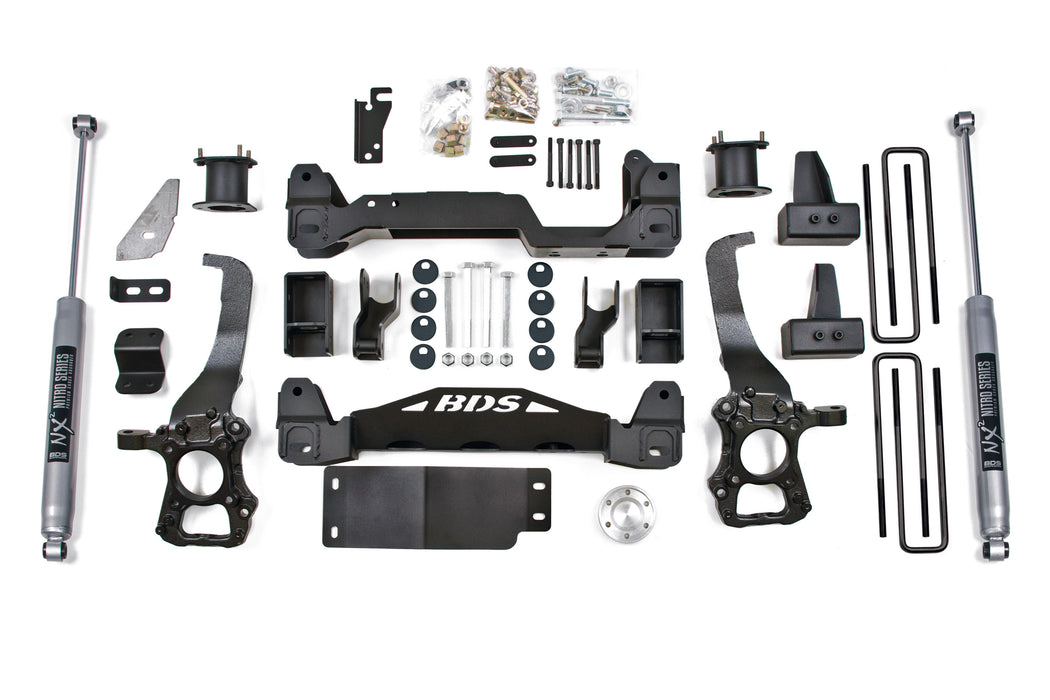 BDS 4" Lift Kit | Ford F150 15-20 4WD 3" Block Kit