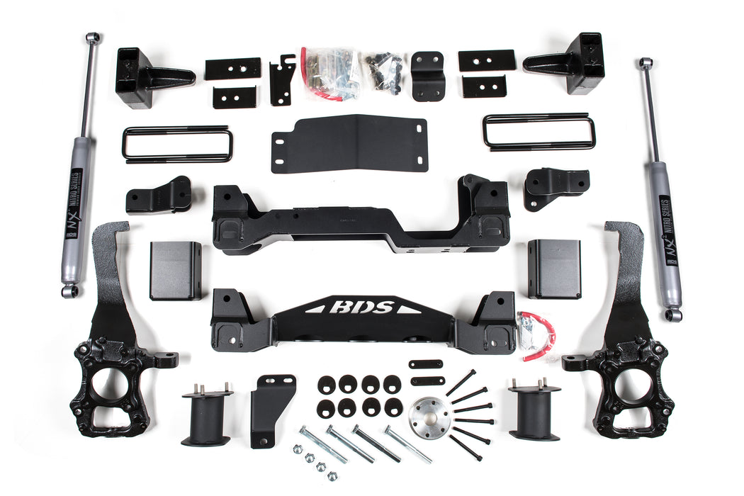 BDS 6" Lift Kit | Ford F150 15-20 4WD 4" Block Kit
