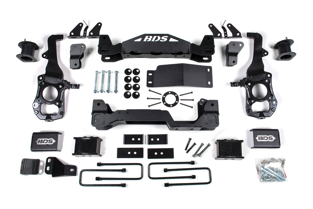 BDS 6" Lift Kit | Ford F150 21-24 4WD CCD Equipped