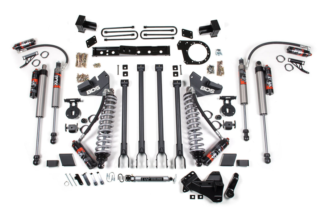 BDS 7" Lift Kit | w/ 4-Link Coil-Over Conversion Ford F250/F350 Super Duty 20-22 4WD Diesel
