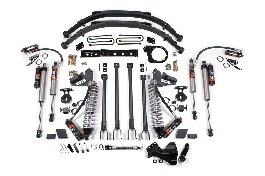 BDS 7" Lift Kit | w/ 4-Link Coil-Over Conversion Ford F250/F350 Super Duty 20-22 4WD Diesel
