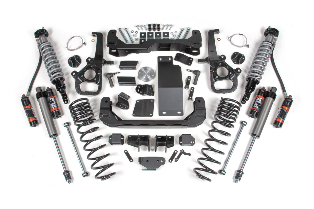 BDS 25-26 Ram 1500 4WD 6" Suspension Lift Kit 5" Rear Coil Spring - Standard Bore - Fox 2.5 Performance Elite Series C/O Front, Fox 2.5 Performance Elite Series Rear