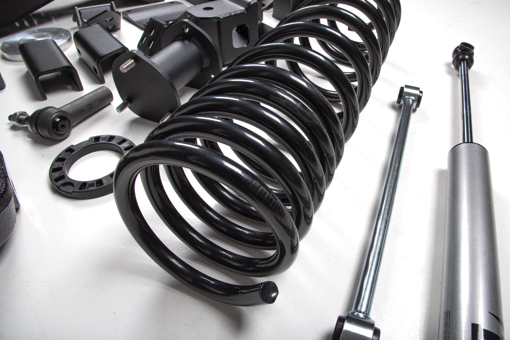 BDS 25-26 Ram 1500 4WD 4" Suspension Lift Kit 3" Rear Coil Spring - Large Bore - Fox 2.5 Performance Elite Series C/O Front, Fox 2.0 IFP Performance Series Rear