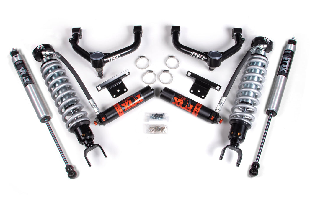 BDS 14-18 Ram 1500 4WD (Diesel) 2" Coilover Upgrade Kit, 0" Rear Lift - Fox 2.5 Factory Race Series C/O, Fox 2.0 IFP Performance Series