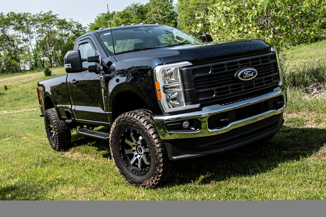 BDS 23-26 Ford F-250/F-350 4WD 3" Radius Arm Suspension Lift Kit, 1" Rear Lift, Block - Fox 2.5 Performance Elite Series C/O Front, Fox 2.5 Performance Elite Series Aux Front, Fox 2.5 Performance Elite Series Rear