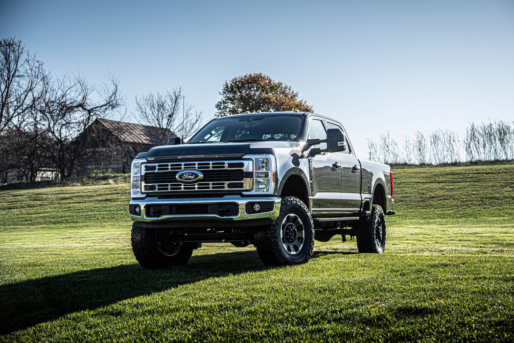 BDS 23-26 Ford F-250/F-350 Superduty 4WD 5" 4-Link Suspension Lift Kit, 4" Rear, Leaf Spring, Diesel - Fox 2.5 Performance Elite Series C/O Front, Fox 2.5 Performance Elite Series Rear