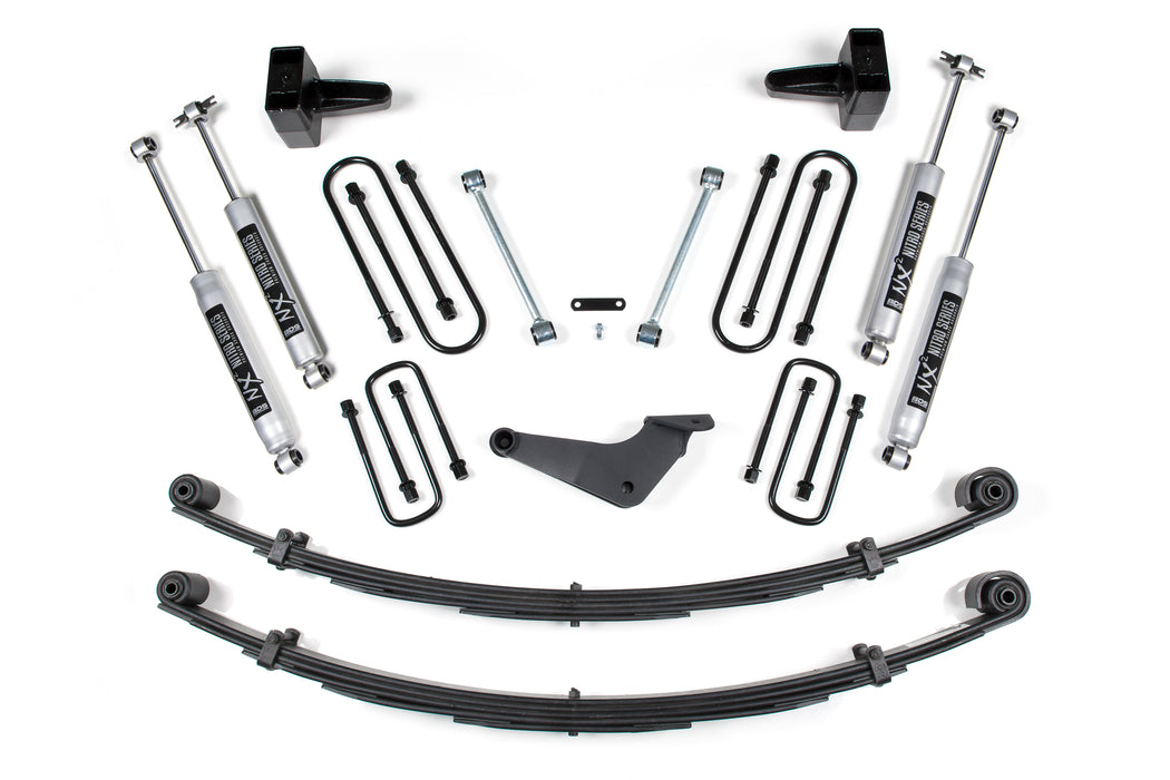 BDS 4" Lift Kit | Ford Excursion 00-05 4WD Leaf Springs