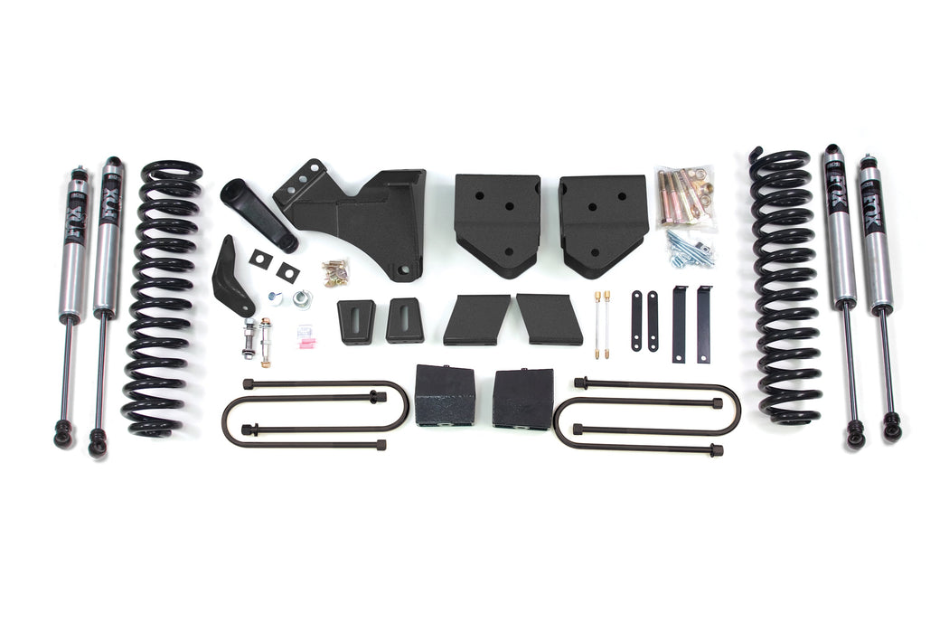 BDS 6" Lift Kit | Ford F250/F350 Super Duty 05-07 4WD Diesel 5" Block Without Overload
