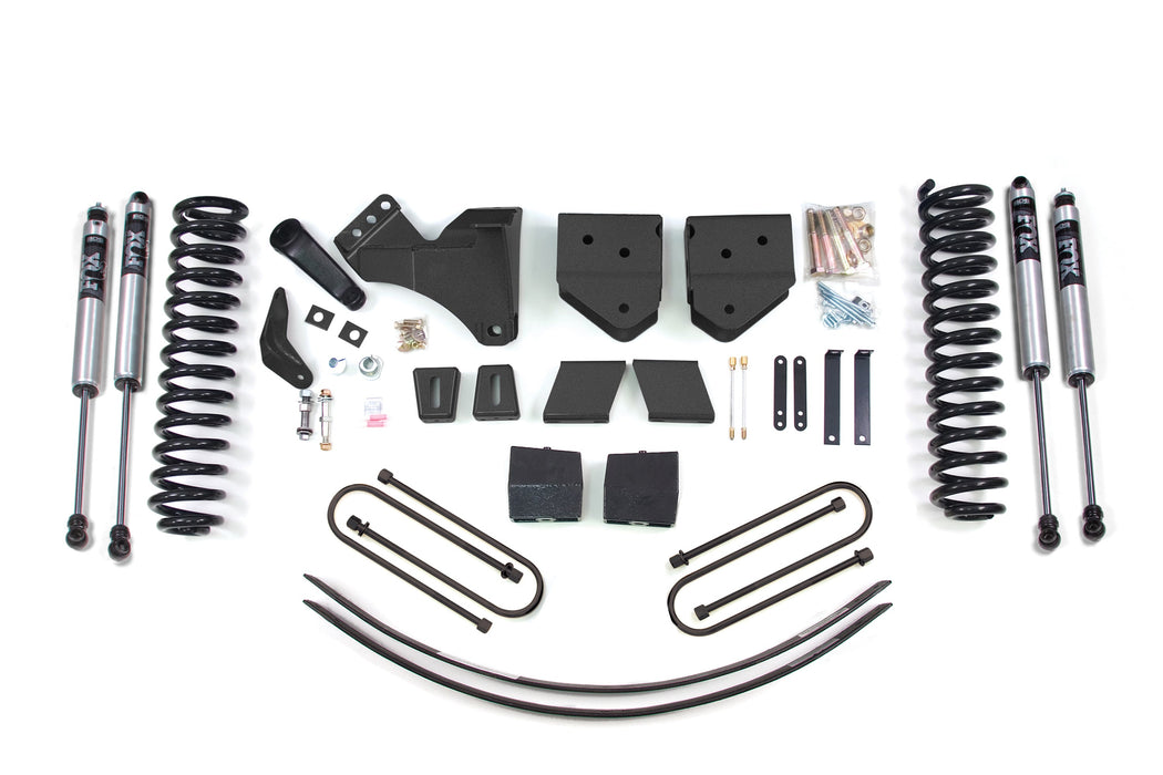BDS 6" Lift Kit | Ford F250/F350 Super Duty 05-07 4WD Diesel 3" Block Plus Add A Leaf Without Overload