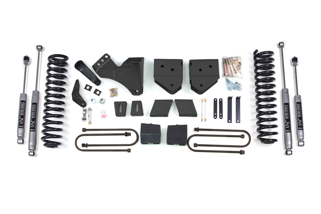 BDS 6" Lift Kit | Ford F250/F350 Super Duty 05-07 4WD Diesel Leaf Springs