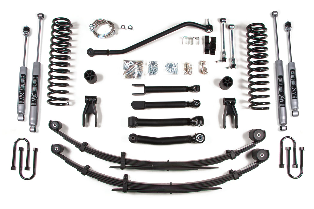 BDS 4.5" Lift Kit | Jeep Cherokee XJ (84-01) | Chrysler 8.25