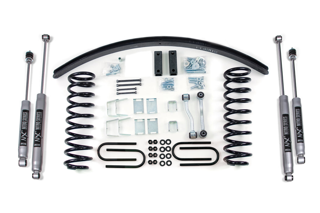 BDS 3" Lift Kit | Jeep Comanche MJ (86-92) | Dana 35