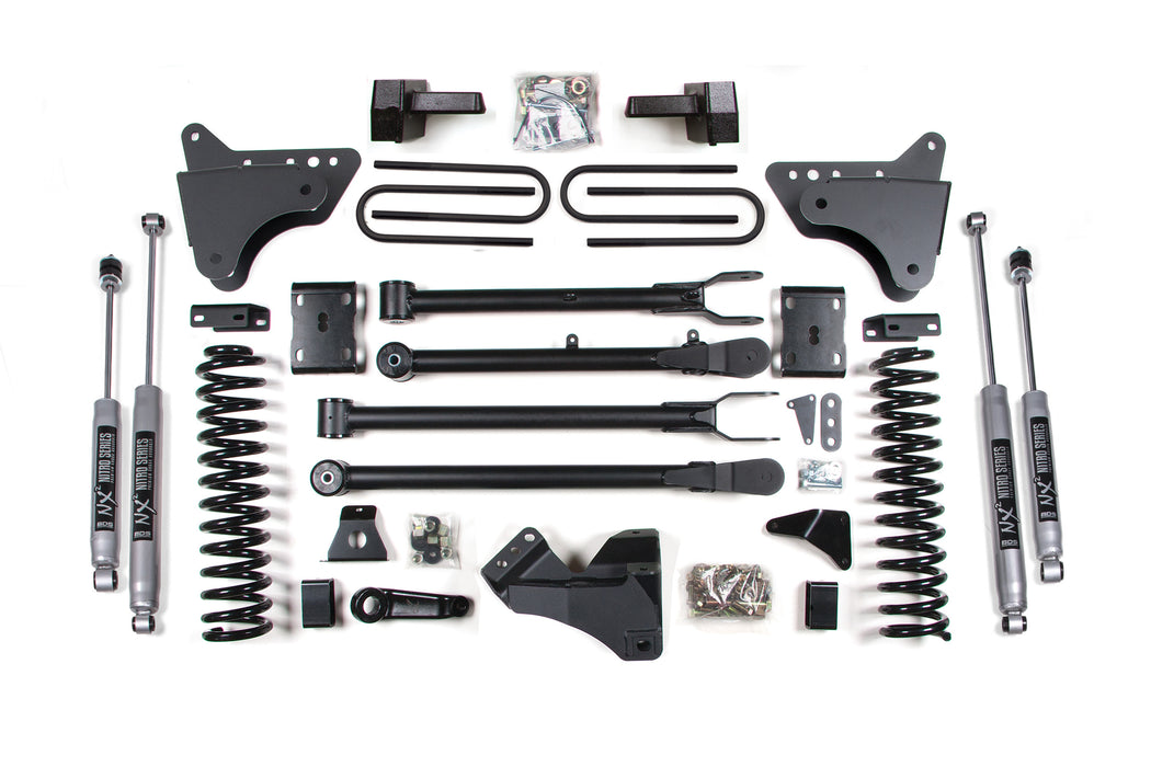BDS 4" Lift Kit | w/ 4-Link Ford F250/F350 Super Duty 11-16 4WD Diesel Block