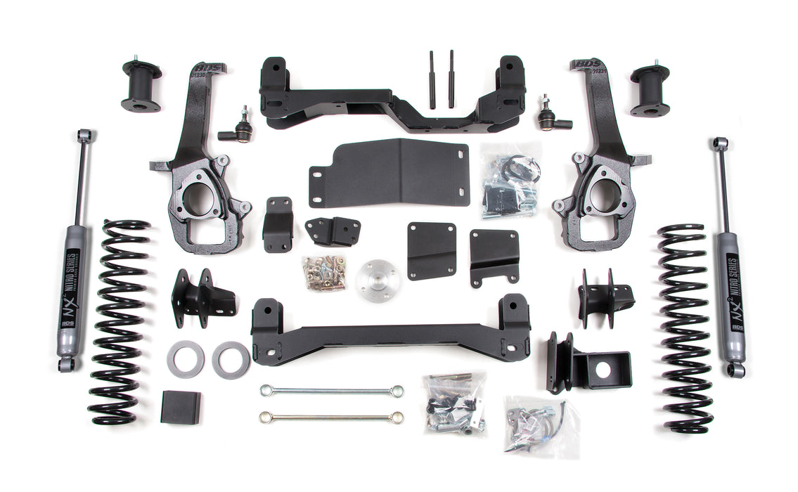 BDS 4" Lift Kit | Ram 1500 09-11 4WD 3" Coil Springs