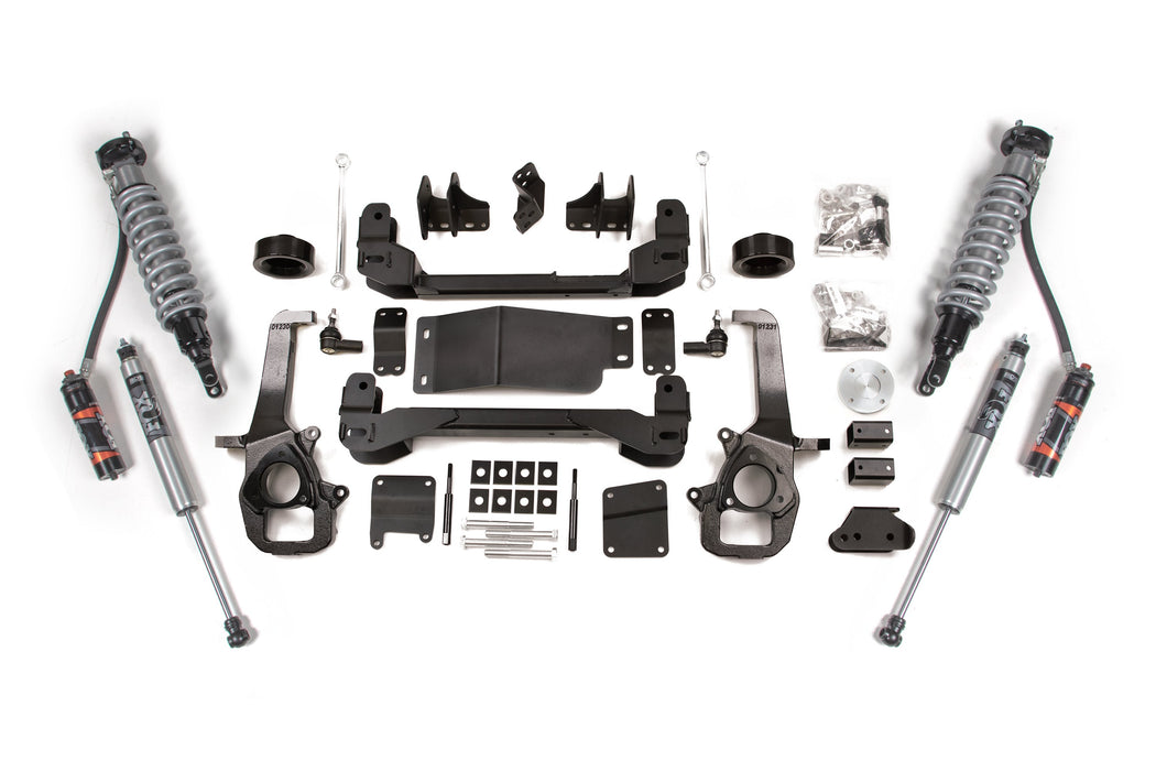 BDS 09-11 Ram 1500 4WD 4" Suspension Lift Kit, 3" Rear Lift, Coil Spring - Fox 2.5 Performance Elite Series C/O, Fox 2.5 Performance Elite Series