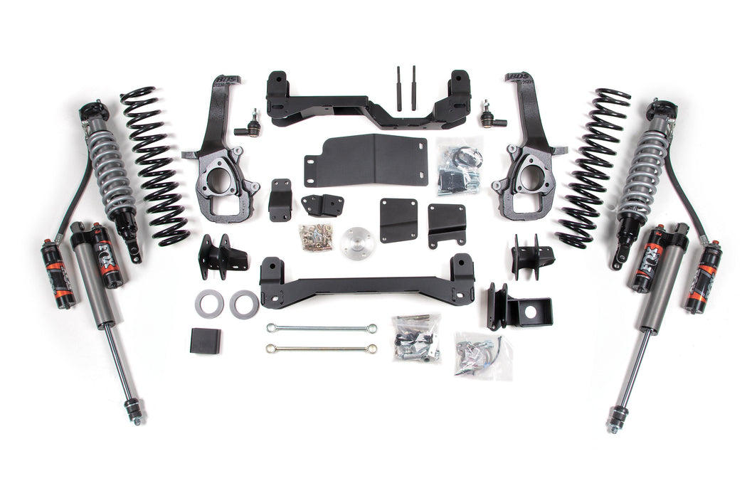 BDS 09-11 Ram 1500 4WD 4" Suspension Lift Kit, 3" Rear Lift, Coil Spring - Fox 2.5 Performance Elite Series C/O, Fox 2.0 IFP Performance Series
