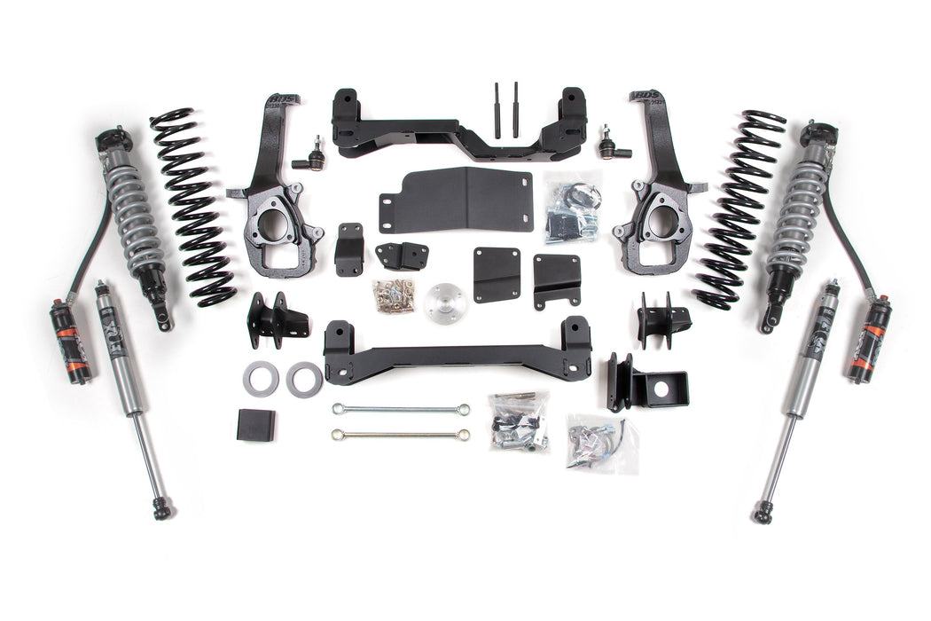 BDS 12 Ram 1500 4WD 4" Suspension Lift Kit, 2" Rear Lift, Spacer - Fox 2.5 Performance Elite Series C/O, Fox 2.5 Performance Elite Series