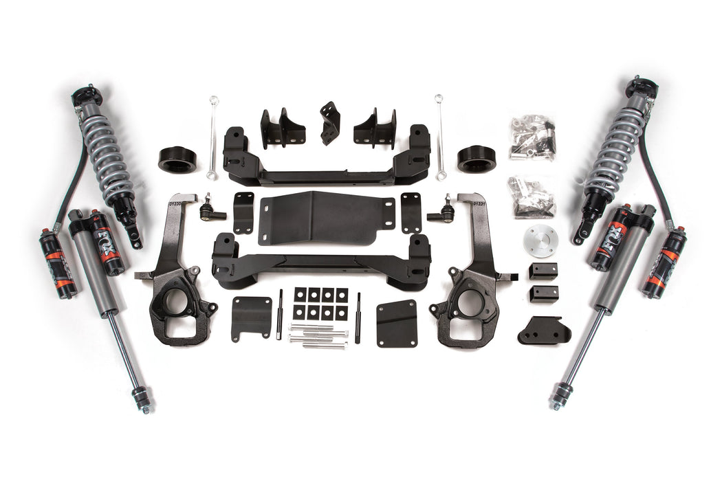 BDS 12 Ram 1500 4WD 4" Suspension Lift Kit, 2" Rear Lift, Spacer - Fox 2.5 Performance Elite Series C/O, Fox 2.0 IFP Performance Series