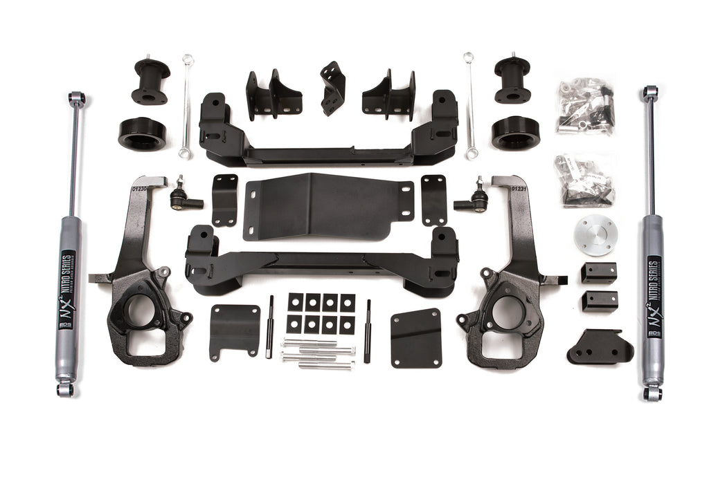BDS 4" Lift Kit | Ram 1500 13-18 4WD 2" Coil Spacers